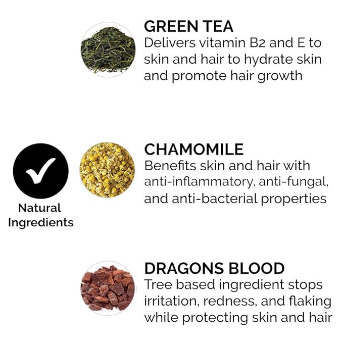 ZEUS Beard Shampoo Wash, Infused with Green Tea & Natural Ingredients to Cleanse and Soften Beard – 8 oz. Made in USA – Sandalwood