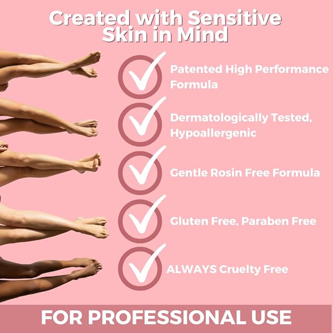 Cirepil - Boudoir - 800g / 28.22 oz Hard Wax Beads Bag - Hypoallergenic, Allergen-Free & Rosin-Free for Sensitive Skin - Professional Stripless Hair Removal for Face & Body - Low Temp Refill Bag