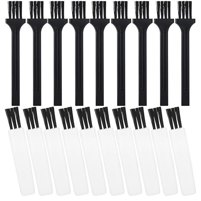 Beaupretty 60pcs Cleaning Tool Clipper Cleaner Mini Cleaning Brush Razor Cleaner Plastic Brush for Keyboard Portable