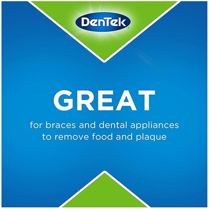 DenTek Slim Brush Interdental Cleaners 32 Count (Pack of 6)