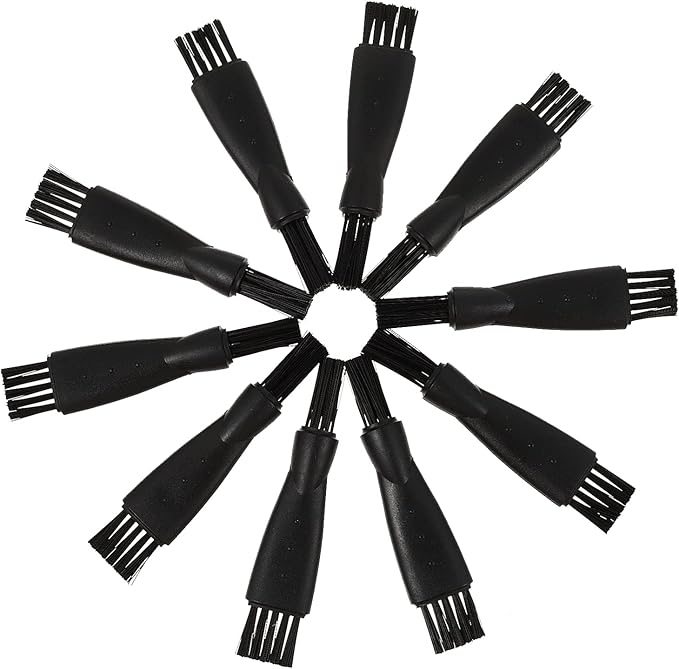10Pcs Electric Razor Cleaning Brushes Double-Sided Shaver Cleaner Brush for Men Electric Shaver Maintenance and Detail Cleaning