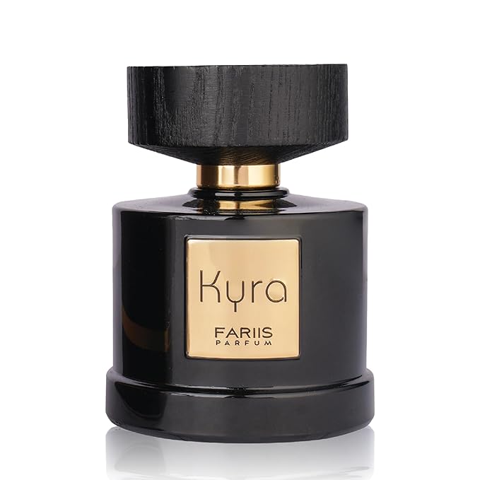 Kyra Eau de Parfum for Men, Woody & Sophisticated Fragrance, Leather and Warm Amber Notes, Long Lasting Masculine Charm, Subtle Yet Memorable Bold Scent, 3.4 Fl Oz