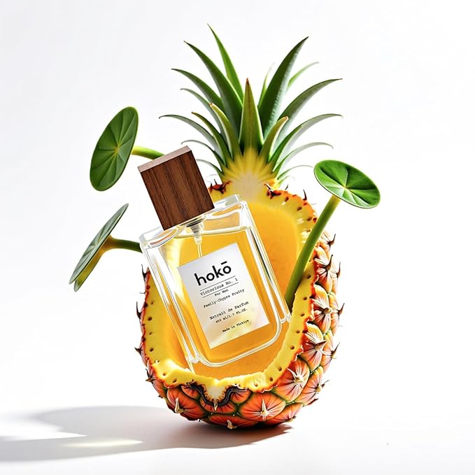HOKO Cologne for Men - Victorious No. 1 – Pineapple Musk, Bergamot, Oakmoss, Extrait de Parfum, 1.7 Oz | Long - Lasting Mens perfume, Paraben Free
