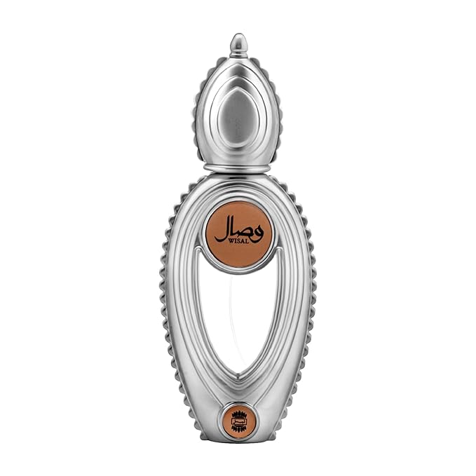 Ajmal Wisal Eau de Parfum for Women – 1.7 oz | Long Lasting Arabic Perfume | Fruity, Spicy, Woody Scent | Elegant Everyday Fragrance | Made in Dubai | Middle Eastern Luxury Perfume