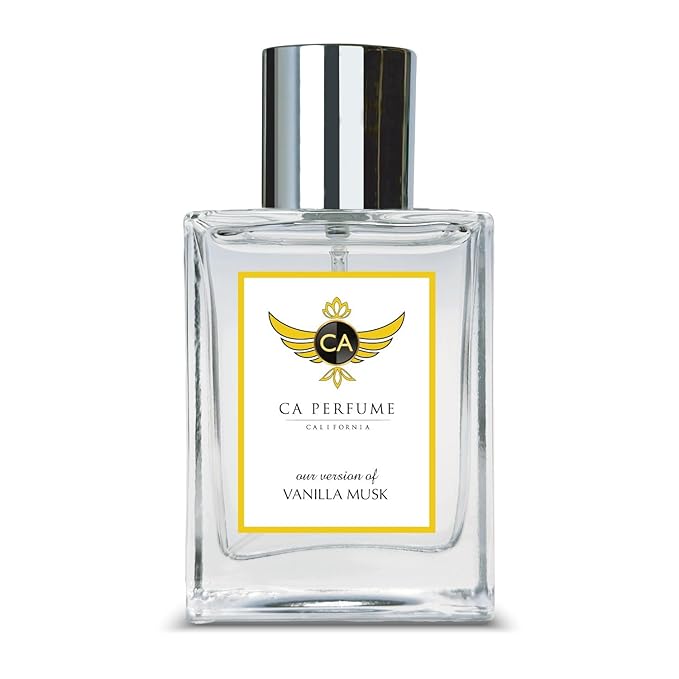 CA Perfume Impression of Vanilla Musk for Women Amber Fragrance Long Lasting Womens Perfume Eau De Parfum 1.7 Fl Oz 50ml