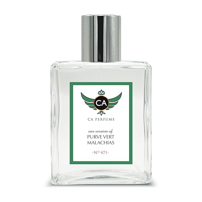 CA Perfume Impression of Purve Vert Malachias For Unisex Woody Aromatic Fragrance Long Lasting Perfume Eau De Parfum 3.4 Fl Oz 100ml