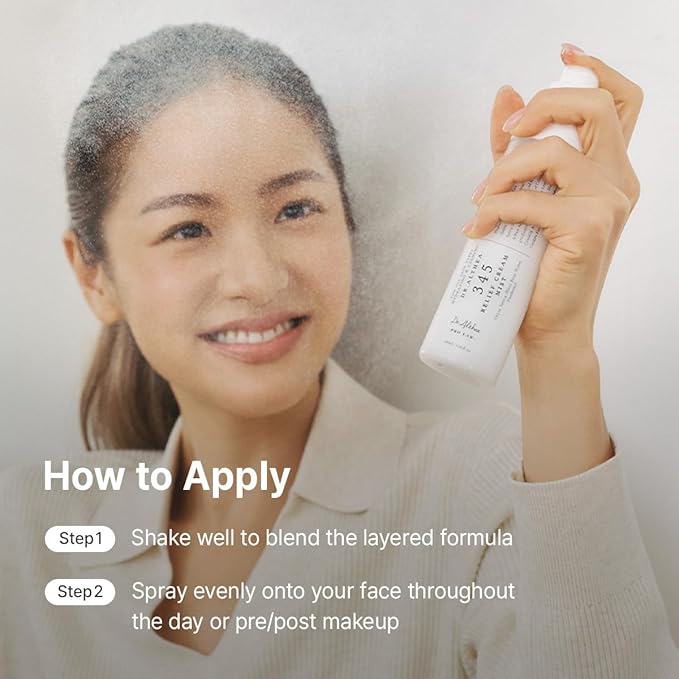 Dr.Althea 345 Relief Cream Mist | Hydrating Facial Mist with Rice Extract | Soothing Care for Sensitive Skin | Vegan Korean Skincare, 2.02 Fl Oz