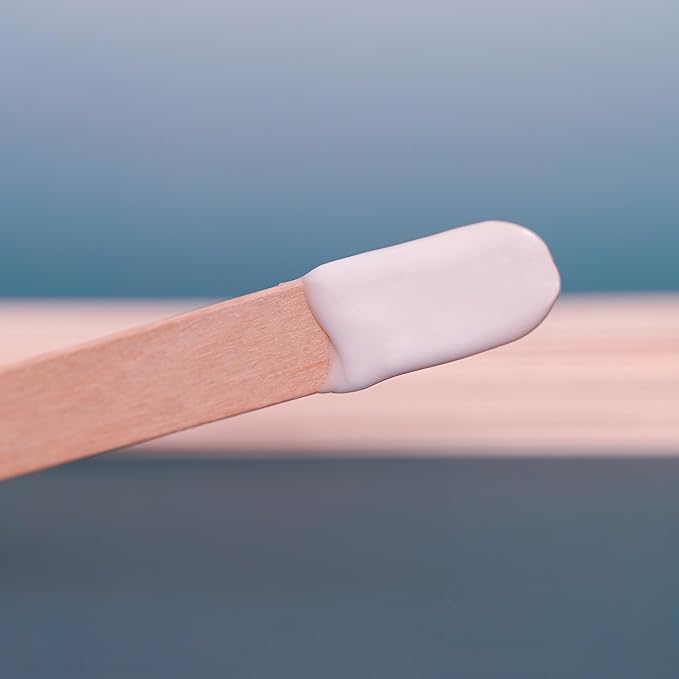 Wood Spatulas, Essential Wooden Waxing Sticks for Hair Removal, Perfect for Home Use, Ideal for Brazilian Waxing, Smoothly Applies Hair Removal Wax to Sensitive Areas, Pack of 50