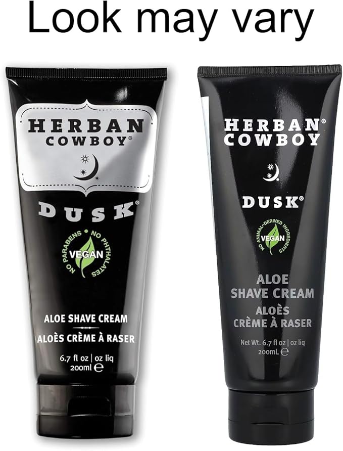 Herban Cowboy Dusk Aloe Shave Cream, 6.7 Ounce -- 3 per case.