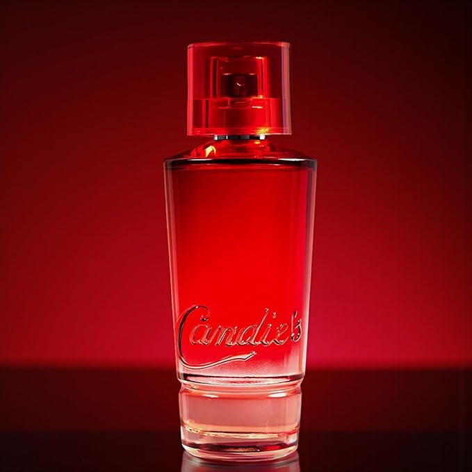 CANDIE'S Red For Him Eau de Toilette - Long-Lasting Cologne for Men, Sweet Masculine Scent, Strong Body Spray, Ideal for Daily Wear, Lasts All Day, Affordable Fragrance, Refreshing and Bold, 3.4 fl Oz