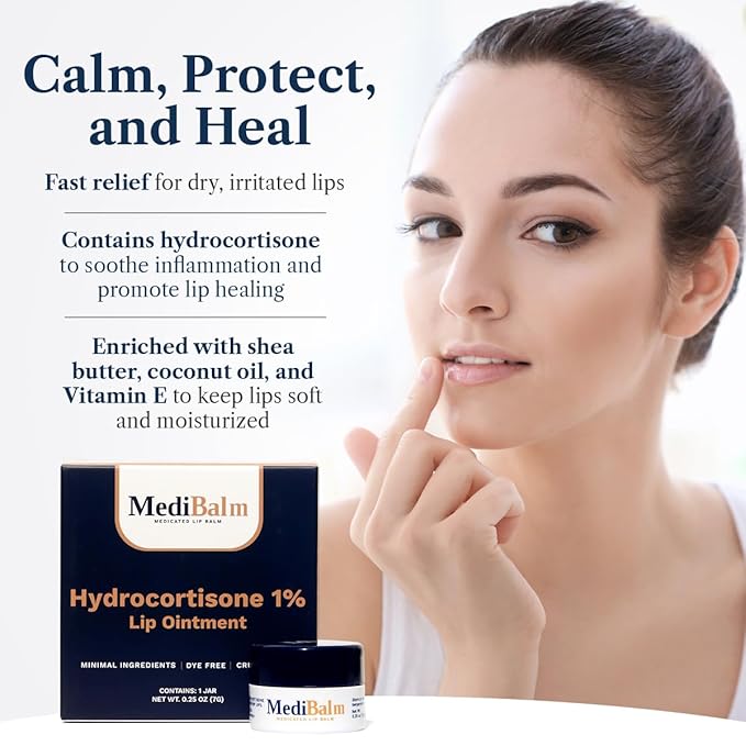 for Dry Cracked Lips - Healing Lip Balm for Severely Chapped Lips - Designed for Men, Women, and Children by Pharmacists 3 Pack