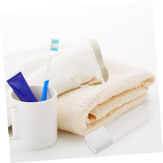 Travel-friendly Flosser Nozzle Cover Portable Case for Toothbrush Covers Electric Flosser Tip Holder Storage Box for Travel Accessories