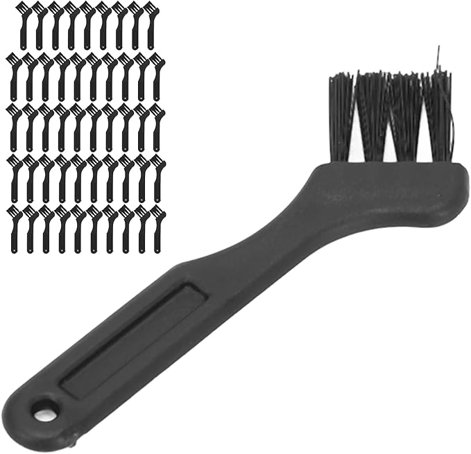 Mini Shaver Cleaning Brush, 50pcs Electric Shaver Cleaning Brush Hair Remover for Computer Keyboard Home Appliances Small Crevice Brush