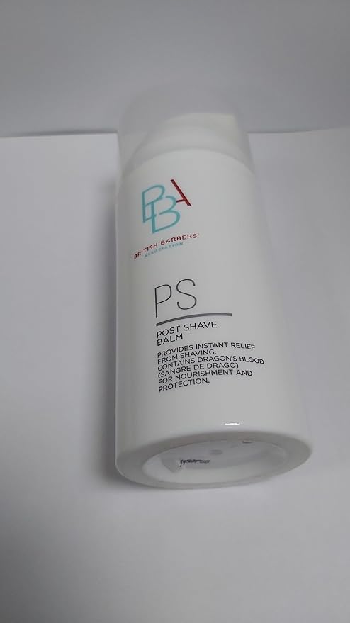 British Barbers Association BBA After Shave Balm, 3.38 fl. oz