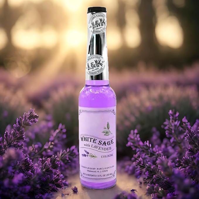 Lanman & Kemp White Sage with Lavender Cologne - Colonia de Salvia Blanca con Lavanda 221ml