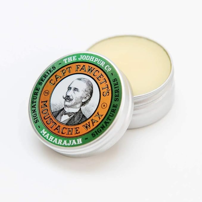CAPTAIN FAWCETT Moustache Wax 0.5oz (0.5oz, Maharajah)