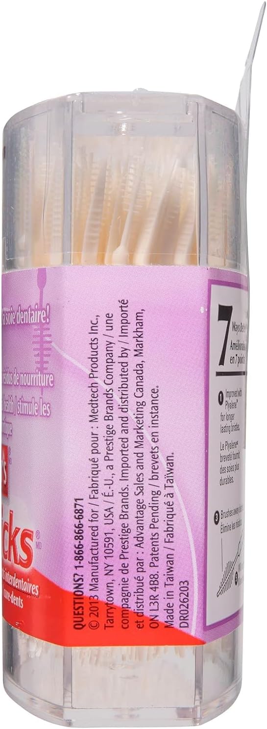 The Doctor's BrushPicks Interdental Toothpicks, 275 pieces per Pack (1-Pack)