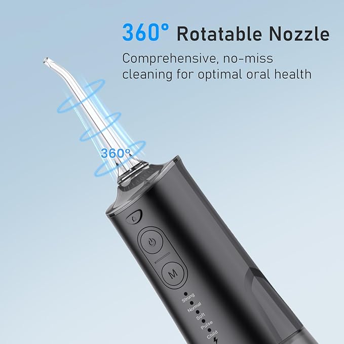 9 Pcs Replacement Nozzles for Y208 Water Flosser ONLY