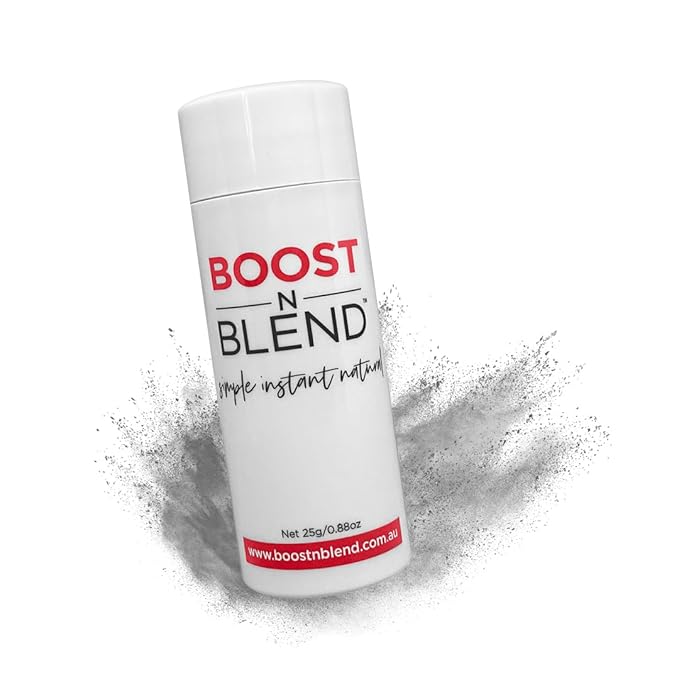 Boost N Blend Scalp Hair Concealer, Powder, Female Cotton Hair Fibers for Thinning & Visible Scalp - Volumizer for Women (25g/0.88oz)