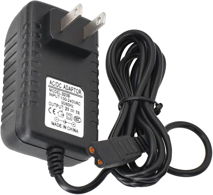 Charger Replacement for Wahl Shaver Shaper Charger, 2V Power Cord for Wahl Trimmer 8061, 8163, 8786-1001, 7367, 7357, 7029, 7060, 7035, 7339, 7356, 4000, for Wahl Clipper 5-Star Series Charging Cord