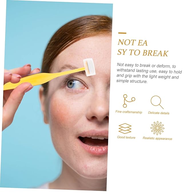 5Pcs Portable Eyebrow Trimmers for Women Lightweight Facial Hair Razors Safe Design Easy to Control Eyebrow Remover for Go Grooming