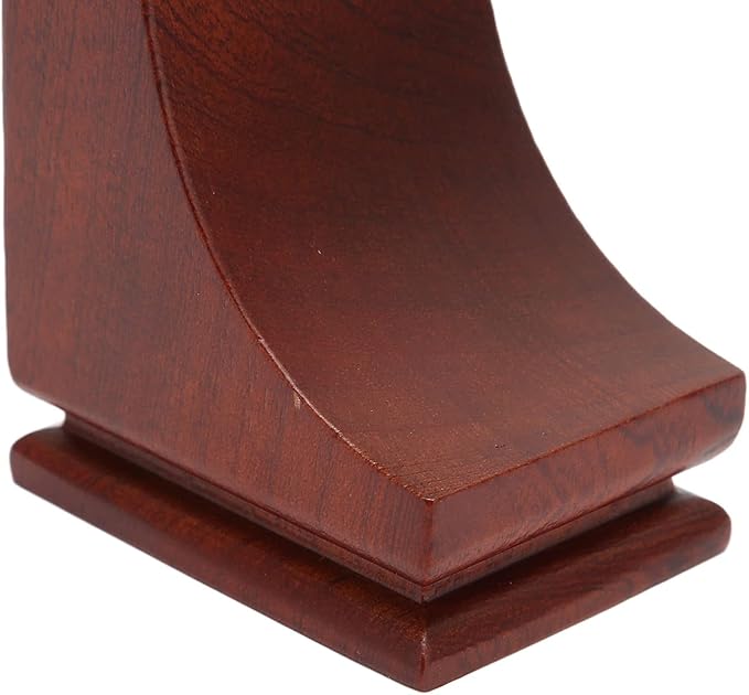 Fydun and Brush Stand, Solid Wood Beard Holder Knife High Stand, Wooden S Drip & Stands Quality Shaving Non Slip Storage Rack Male Barber Tools Shave with Weighted Bottom for