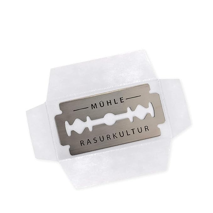 MUEHLE 10 Double Edge Blades with for Safety Razors, 1 Pound