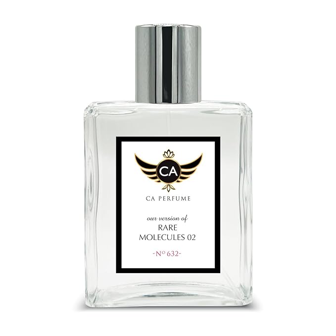 CA Perfume Impression of Rare Molecules 02 For Unisex Amber Fragrance Long Lasting Perfume Eau De Parfum 3.4 Fl Oz 100ml