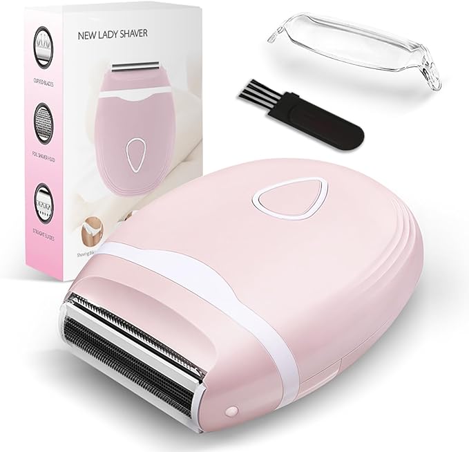 Upgrade Women Electric Shaver,Painless Face Shaver/Razor,Wet and Dry Use Portable Mini Electric Razor,Gentle and Quick for Face,Legs,Underarms and Bikini Line