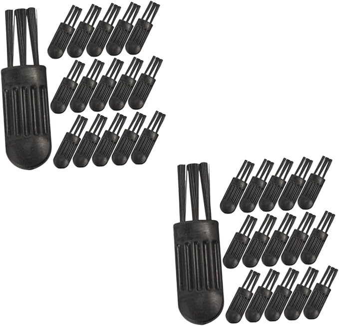 FRCOLOR 200pcs Electric Shaver Cleaning Brush Hair Trimmer Brush for Household Use Compact Ergonomic Handle for Easy Cleaning