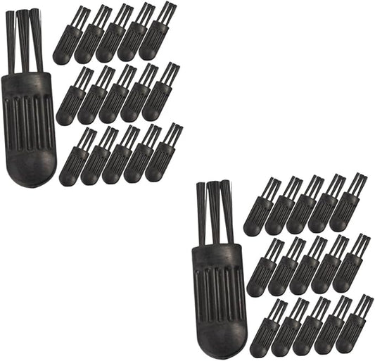 FRCOLOR 200pcs Electric Shaver Cleaning Brush Hair Trimmer Brush for Household Use Compact Ergonomic Handle for Easy Cleaning