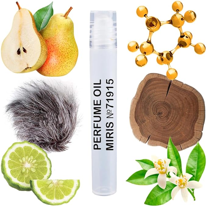 MIRIS No. 71915, Inspired by Blue Talisman, Long-Lasting Unisex Perfume Oil for Women & Men Roll-On, Rollerball 0.34 Fl Oz / 10 ml