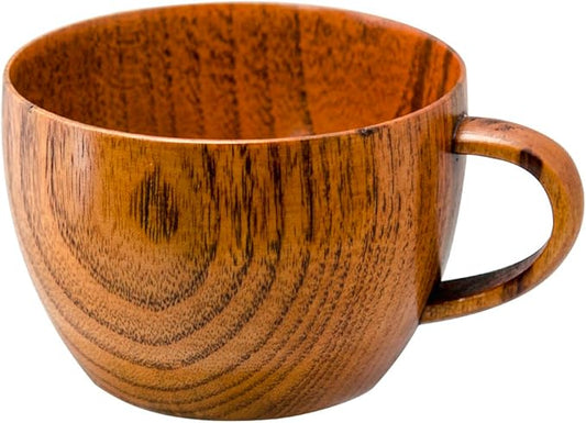 Wooden Shaving Bowl with Handle, Shaving Soap & Cream Bowl for Men Classic Style Easy to Lather Fits Wet Shaving (2#)