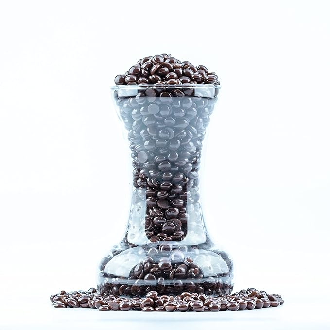 Hard Wax Beads for Hair Removal - 2.2lbs - Premium Chocolate Wax for Thin & Fine Hair - All Purpose from Face to Bikini Areas
