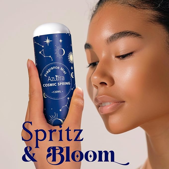 Body Spray for Wowen Cosmic Spring, Hair & Body Fragrance Mist, Notes of Cherry, Pear, Sandalwood, 4 fl.oz