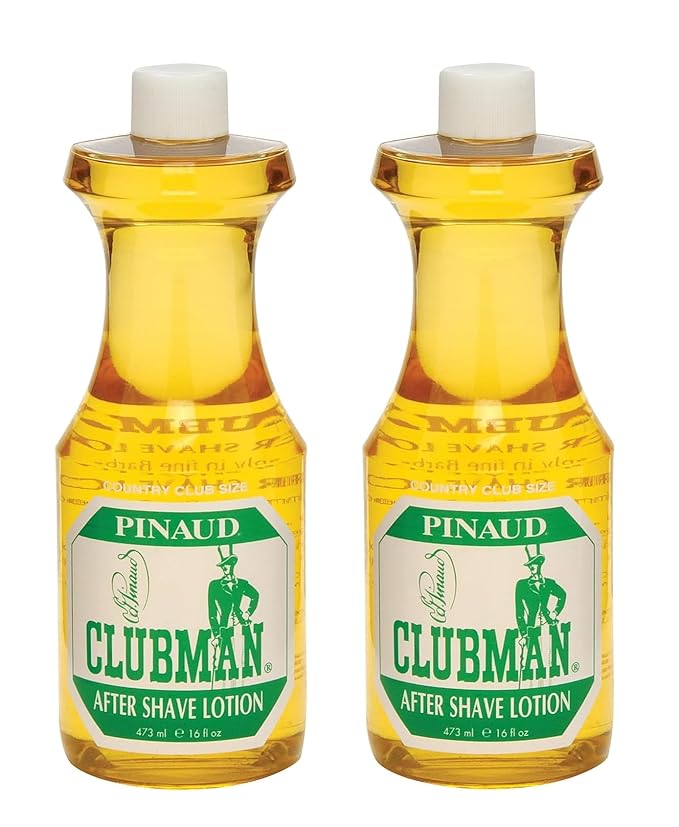 Clubman Pinaud After Shave Lotion – Soothes Skin After Shaving With Masculine Fragrance, Classic Barbershop Scent, 16 oz, 2 Pack