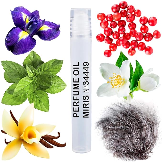 MIRIS No. 34449, Inspired by Chance, Long-Lasting Perfume Oil for Women Roll-On, Rollerball 0.34 Fl Oz / 10 ml