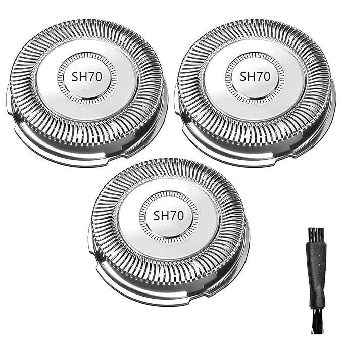 SH70 Replacement Heads for Philips Norelco Series 7000 Replacement Blades,for Norelco SH70 7000 S7370 S7371 S7720 S7530 SW7700 Etc Model,New Upgraded Blades