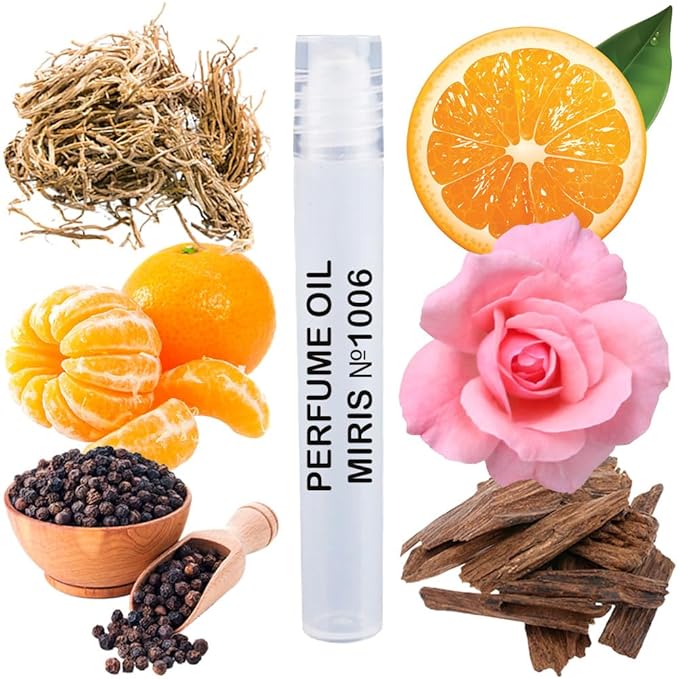 MIRIS No. 1006, Inspired by Aoud Sense, Long-Lasting Unisex Perfume Oil for Women & Men Roll-On, Rollerball 0.34 Fl Oz / 10 ml