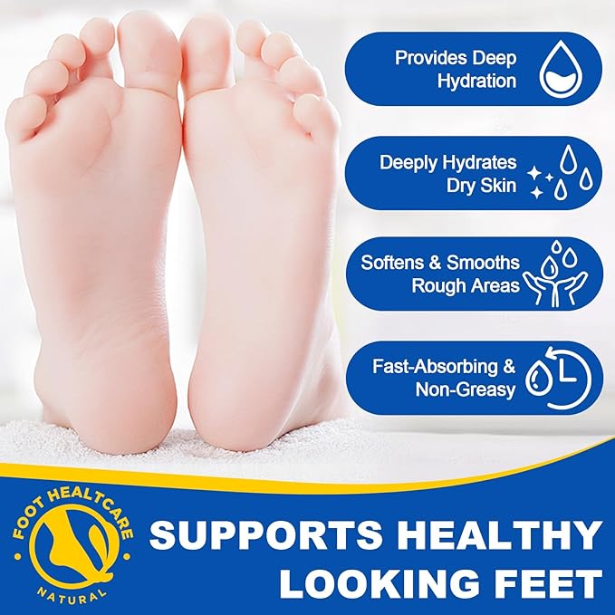 60% Urea Foot Cream Stick with 2% Salicylic Acid, Maximum Strength Urea Foot Cream Callus Remover for Dry Cracked Heels, Hands, Knees,Exfoliating Moisturizer, Dead Skin Remover Foot Balm 1.4oz
