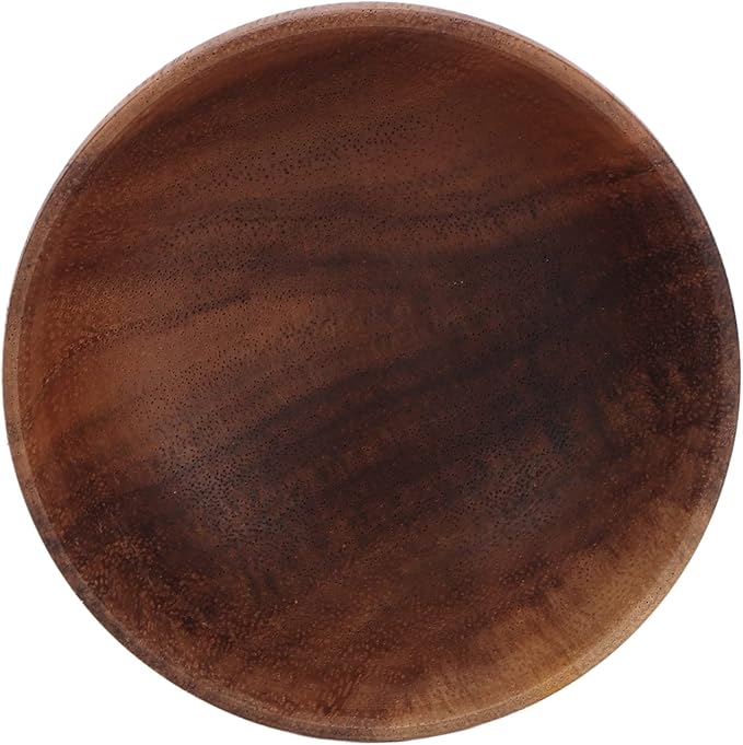 Wooden Shaving Soap Bowl, Large Capacity Acacia Wood Shave Cream Cup for Men, Portable Foaming Shaving Soap Container with for Home Barber Shop Use