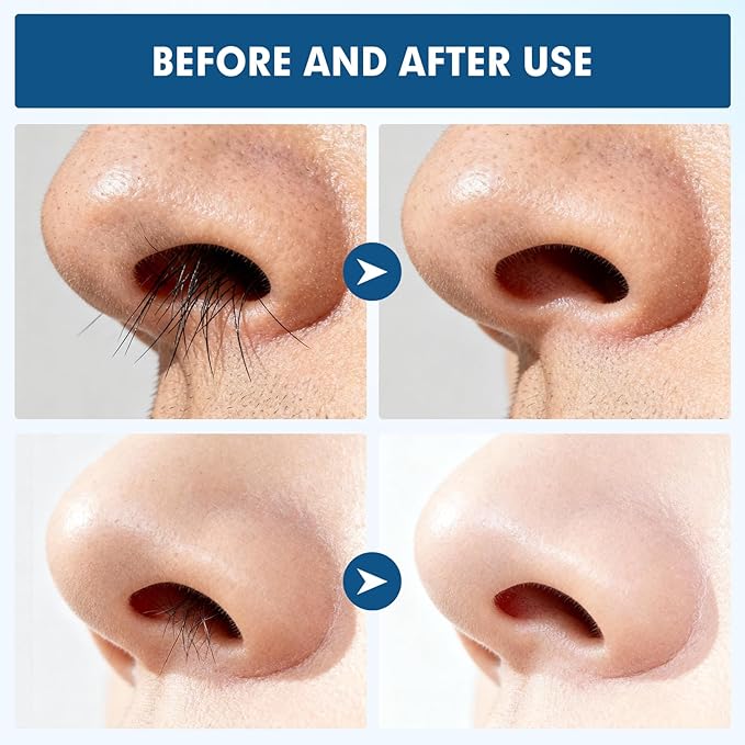 10 Pcs Nasal Hair Cutter, 2025 New 2-in-1 Double Sided Nose Hair Trimmer, 360° Rotating Manual Nose Hair Trimmer for Men and Women, Portable Professional Nasal Remover for Home Travel Essentials