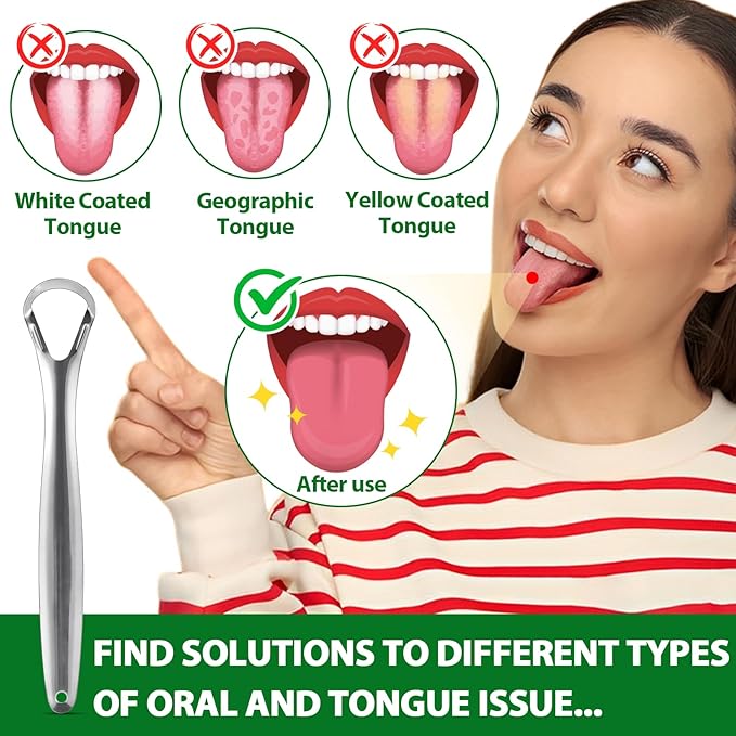Coconut Mint Oil Pulling, 2 Pack Whitening Oil Pulling Mouthwash for Teeth and Gums with Tongue Scraper &Measuring Cup, 100% Natural& Alcohol Free Help Fresh Breath