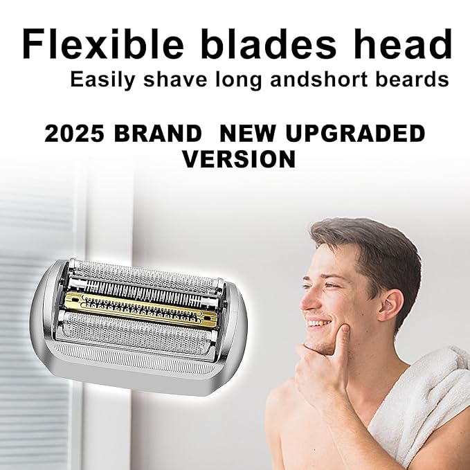 Series 9 Pro 94M Electric Replacement Shaver Head Accessories Shaver Compatible with Braun Series 9 Pro Electric Razors 9290cc, 9291cc, 9370cc, 9376cc, 9293s, 9260s, 9295cc, 9385cc,(Upgraded ver.)