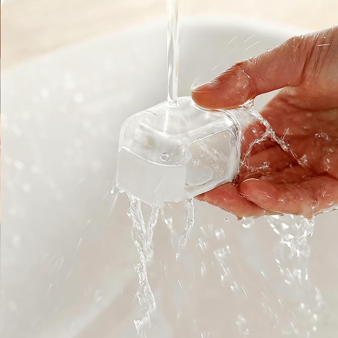So Nice Shower Razor Holder for Wall - Auto-Closing Dust Cover & No-Drill Mount (Strong Adhesive) | Keeps Razor Clean & Hygienic