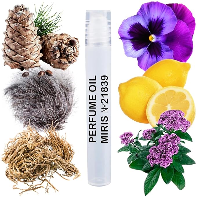 MIRIS No. 21839, Inspired by She Wood, Long-Lasting Perfume Oil for Women Roll-On, Rollerball 0.34 Fl Oz / 10 ml