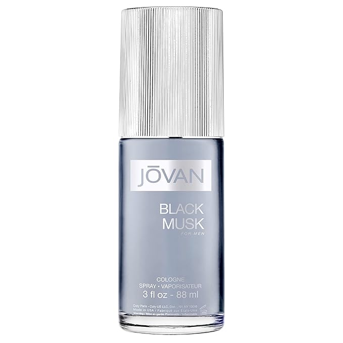 Jovan Black Musk by Jovan for Men - 3 Ounce Cologne Spray