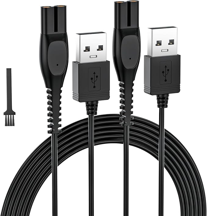 Soloepn Charger Compatible with Philips Norelco OneBlade QP2724 QP2834 MG5910 MG7910 MG9510 MG9520 PQ888 PQ889, Power Cord for Philips Norelco Shaver 2400 3600 (USB-C Charger Cbale)