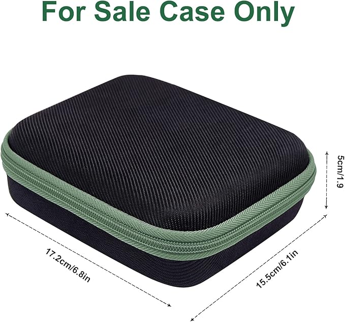 Case for Meridian Shaver, Yewltvep Hard Bags Compatible with Meridian Trimmer, Storage Case for Meridian Grooming Shaver Trimmer with Shockproof Detachable Insert Foam and Enough Space for Accessories