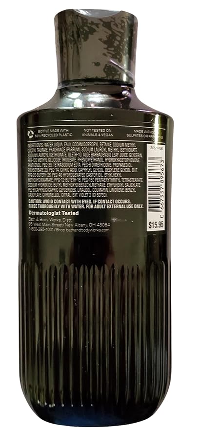Bath & Body Works Noir 3-in-1 Hair, Face & Body Wash and Bar Soap